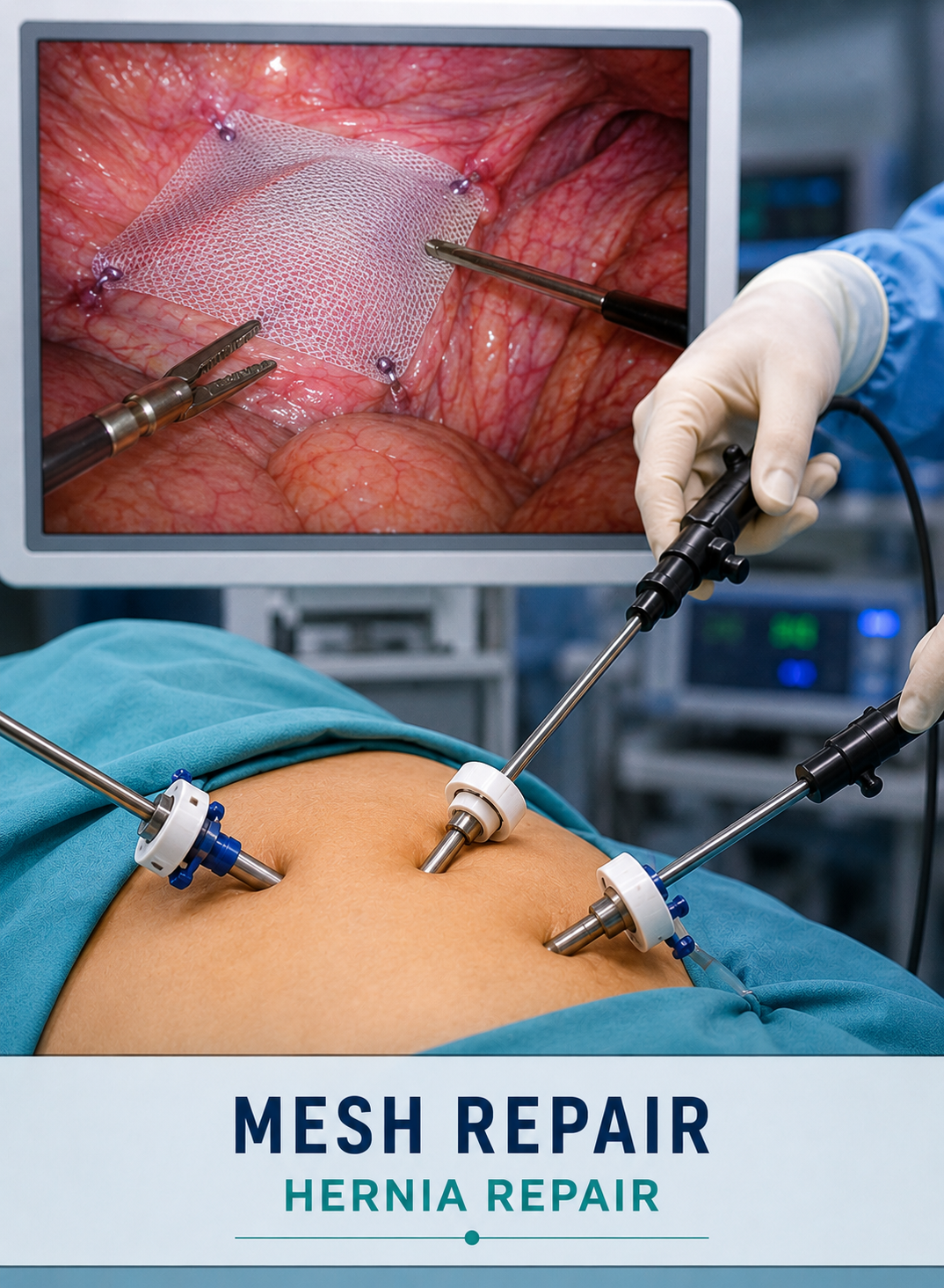 Hernia repair surgery