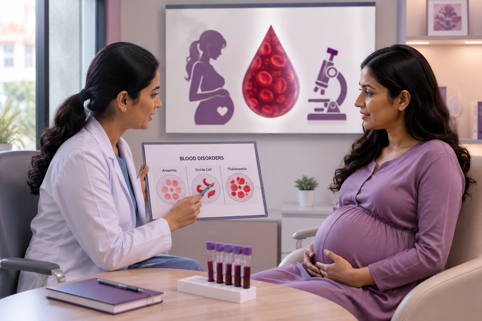 Blood disorder anaemia sickle cell pregnancy