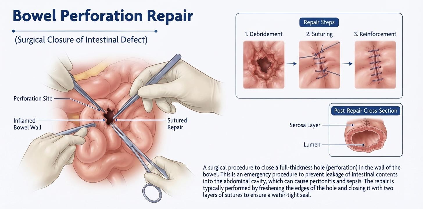 Bowel Perforation Repair